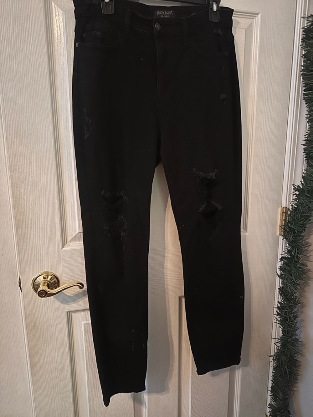 Judy Blue Black Boyfriend Fit Jeans